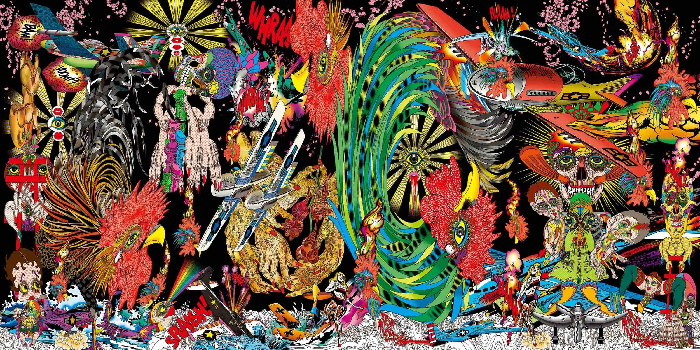 Hallucinatory Japan - The Psychedelic World of Keiichi Tanaami